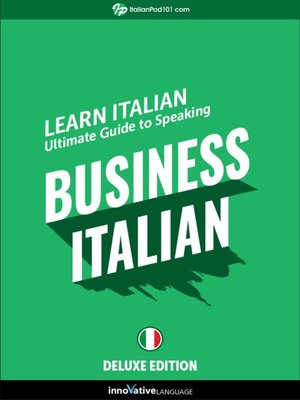 cover image of Ultimate Guide to Speaking Business Italian for Beginners